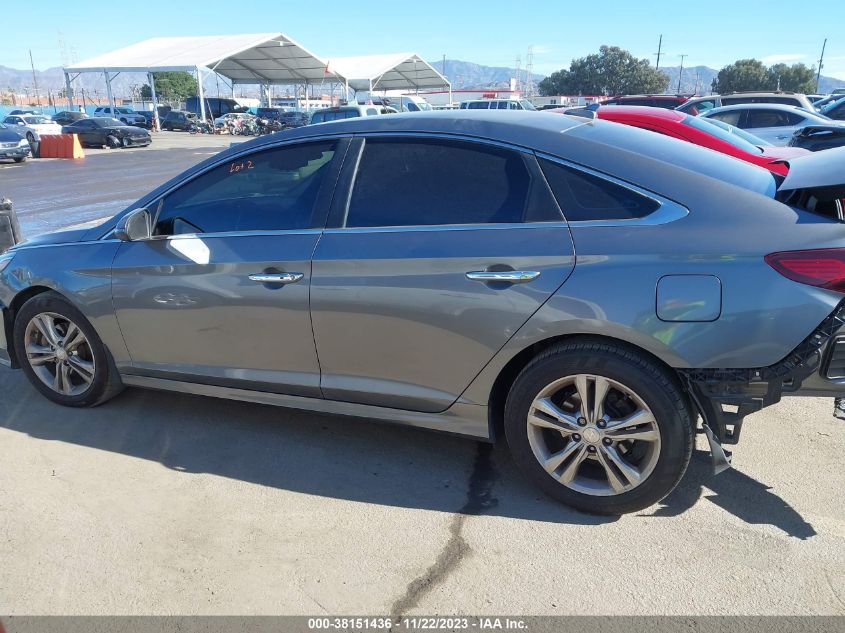 2018 HYUNDAI SONATA SEL - 5NPE34AFXJH647498