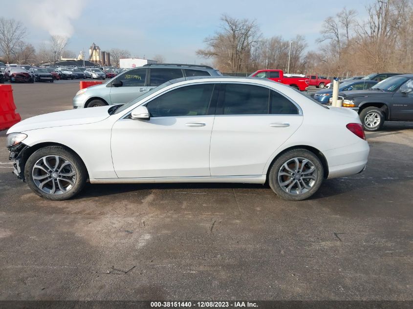 2015 MERCEDES-BENZ C-CLASS C 300 55SWF4KB3FU072043