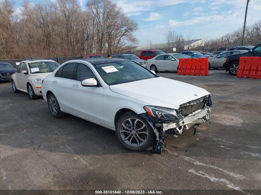 2015 MERCEDES-BENZ C-CLASS C 300 - 55SWF4KB3FU072043