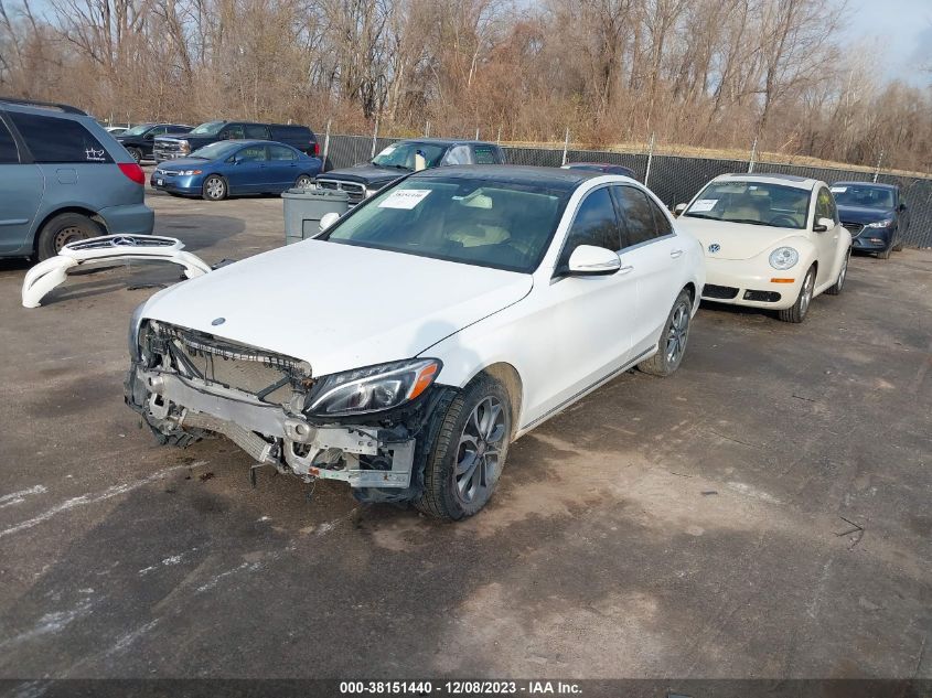 2015 MERCEDES-BENZ C-CLASS C 300 55SWF4KB3FU072043