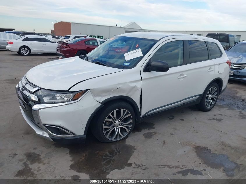 2017 MITSUBISHI OUTLANDER ES - JA4AD2A34HZ007628