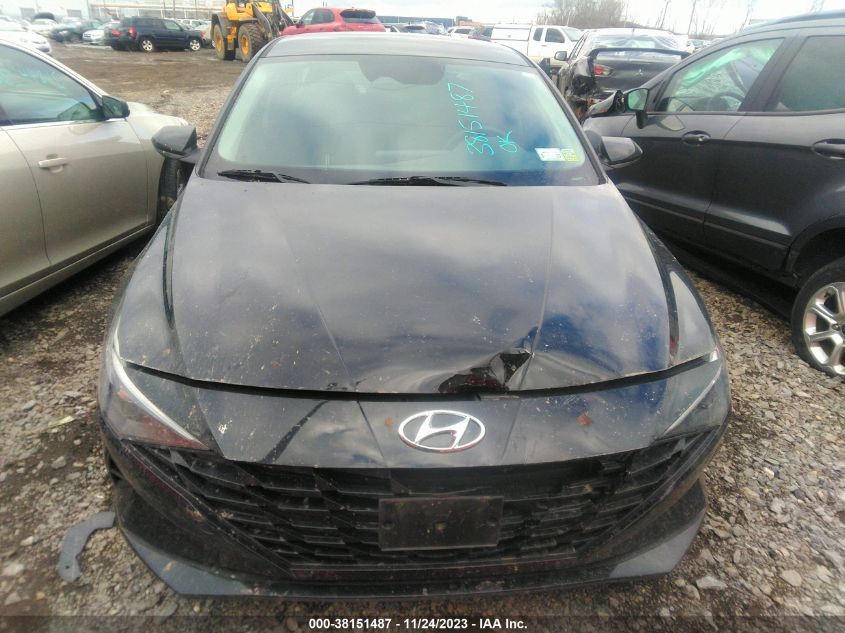 2021 HYUNDAI ELANTRA SEL - KMHLM4AG4MU066825