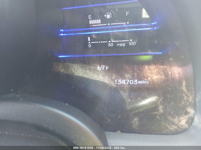 2013 HONDA CR-Z JHMZF1D46DS000697