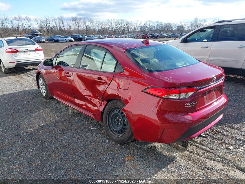 VIN JTDEPMAE2NJ216114 2022 TOYOTA COROLLA LE