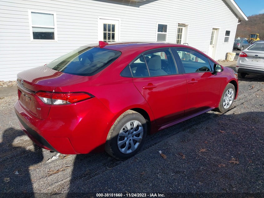 VIN JTDEPMAE2NJ216114 2022 TOYOTA COROLLA LE