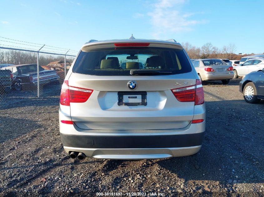 2013 BMW X3 XDRIVE35I - 5UXWX7C52DL981215