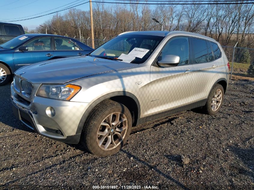2013 BMW X3 XDRIVE35I - 5UXWX7C52DL981215