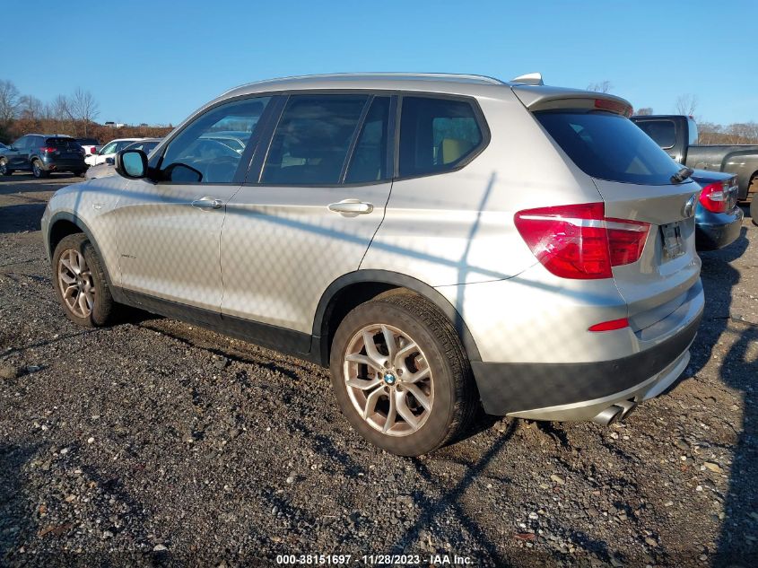 2013 BMW X3 XDRIVE35I - 5UXWX7C52DL981215