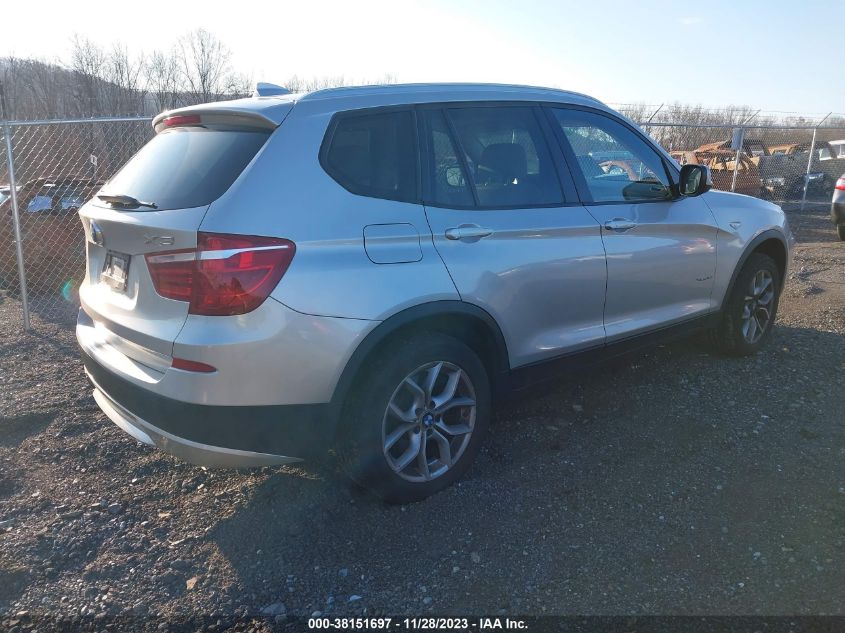 2013 BMW X3 XDRIVE35I - 5UXWX7C52DL981215