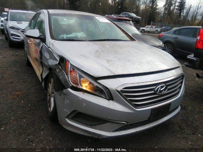 2017 HYUNDAI SONATA 2.4L - 5NPE24AF6HH584705