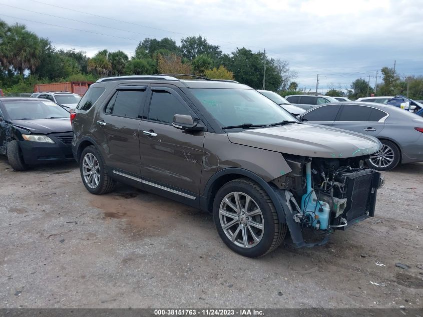 2016 FORD EXPLORER LIMITED - 1FM5K7F8XGGA34806