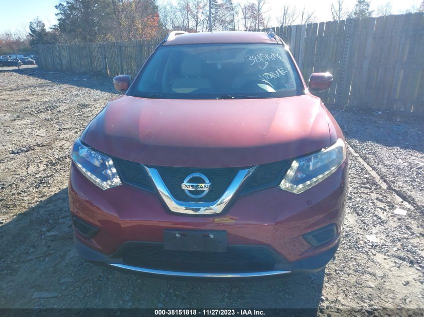 2016 NISSAN ROGUE S - 5N1AT2MT6GC897924
