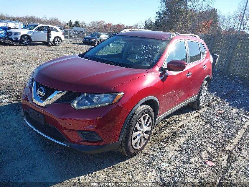 2016 NISSAN ROGUE S - 5N1AT2MT6GC897924