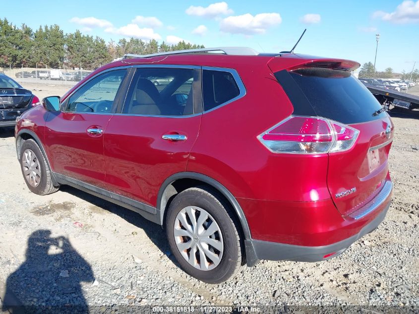 2016 NISSAN ROGUE S - 5N1AT2MT6GC897924