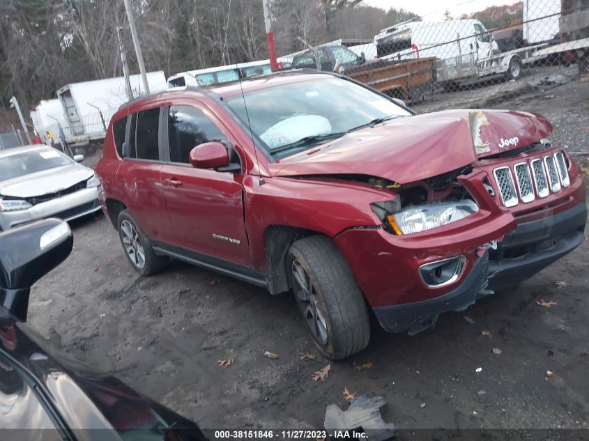 2016 JEEP COMPASS LATITUDE - 1C4NJDEBXGD696034