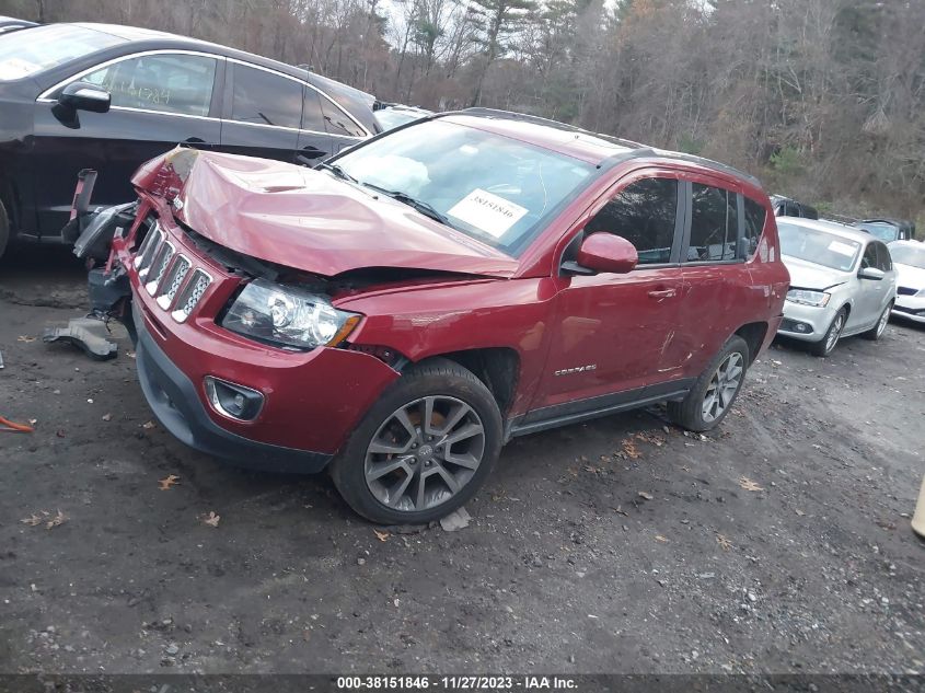 2016 JEEP COMPASS LATITUDE - 1C4NJDEBXGD696034