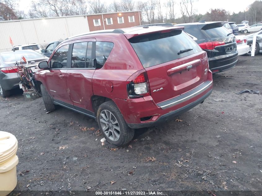 2016 JEEP COMPASS LATITUDE - 1C4NJDEBXGD696034