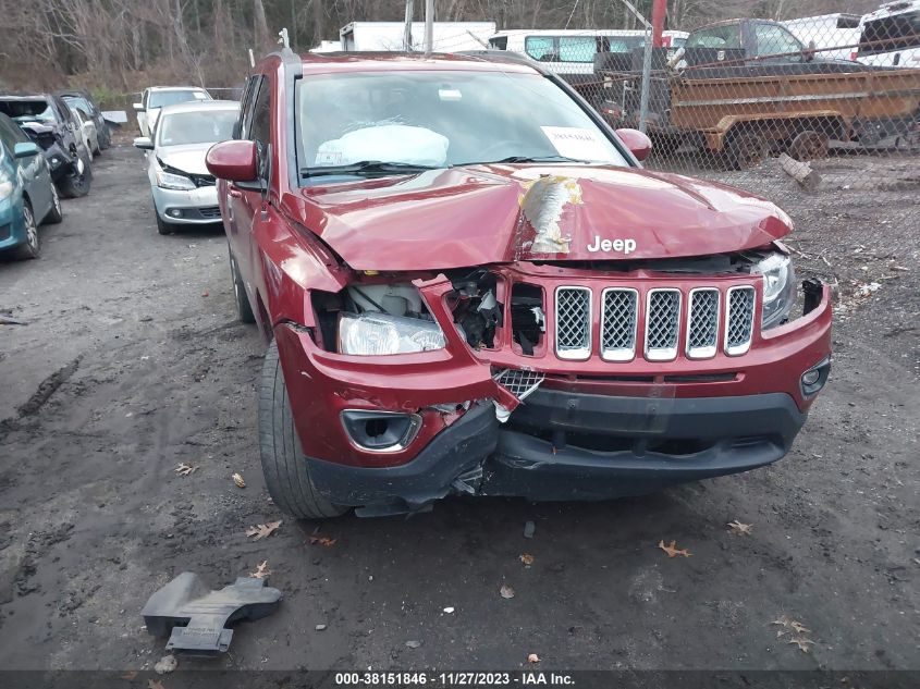 2016 JEEP COMPASS LATITUDE - 1C4NJDEBXGD696034
