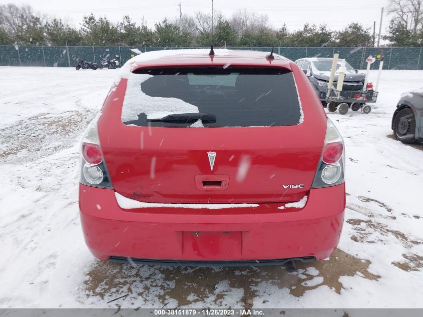 5Y2SP67059Z422593 | 2009 PONTIAC VIBE