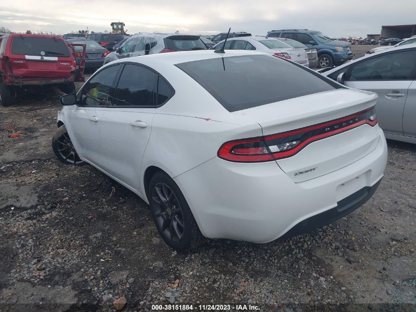 2016 DODGE DART SE - 1C3CDFAA3GD504125
