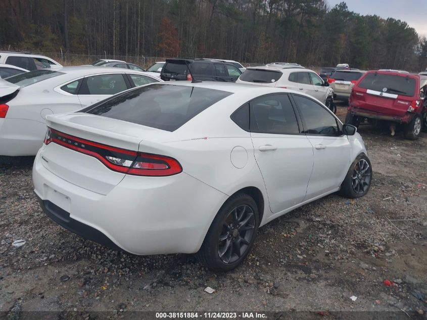 2016 DODGE DART SE - 1C3CDFAA3GD504125