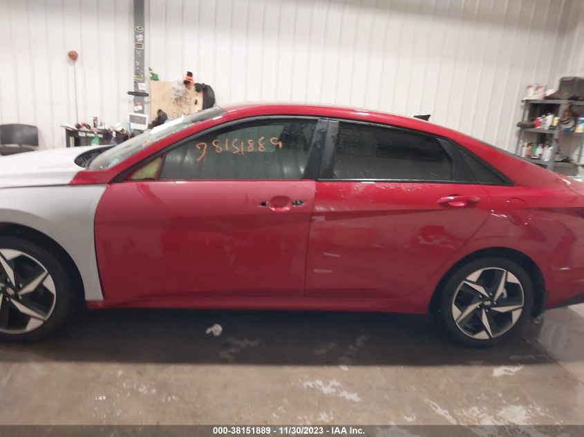 2023 HYUNDAI ELANTRA SEL - KMHLS4AG1PU453200