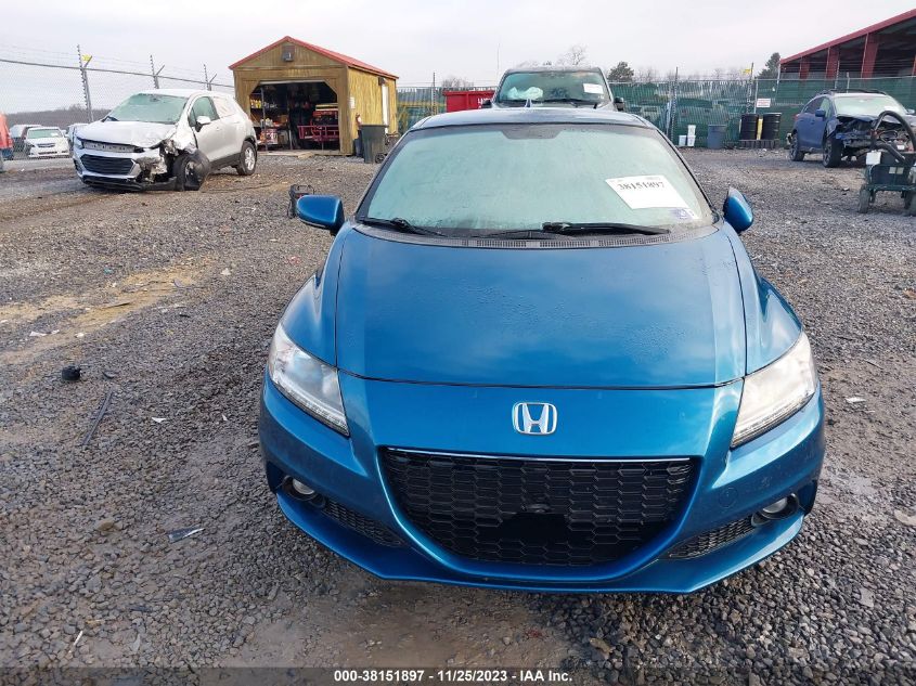 2013 HONDA CRZ EX JHMVF1C62DS001574