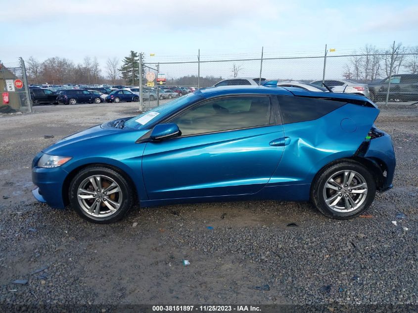 2013 HONDA CRZ EX JHMVF1C62DS001574