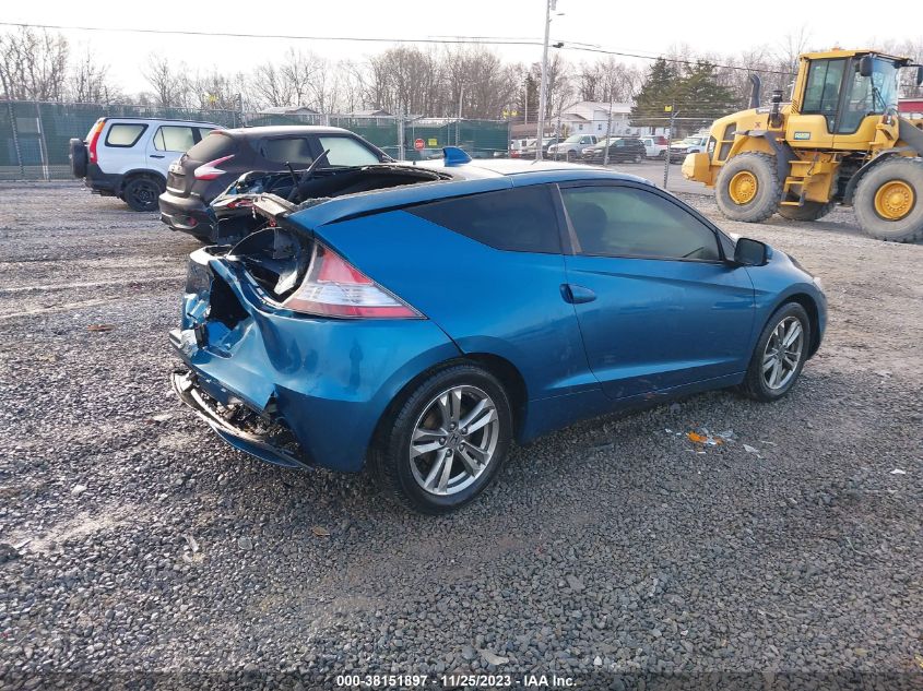 2013 HONDA CRZ EX JHMVF1C62DS001574