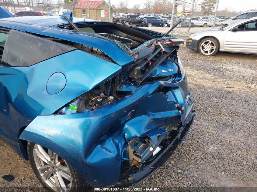 2013 HONDA CRZ EX JHMVF1C62DS001574