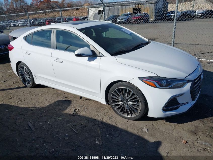 KMHD04LB4JU636643 HYUNDAI ELANTRA SPORT 2018
