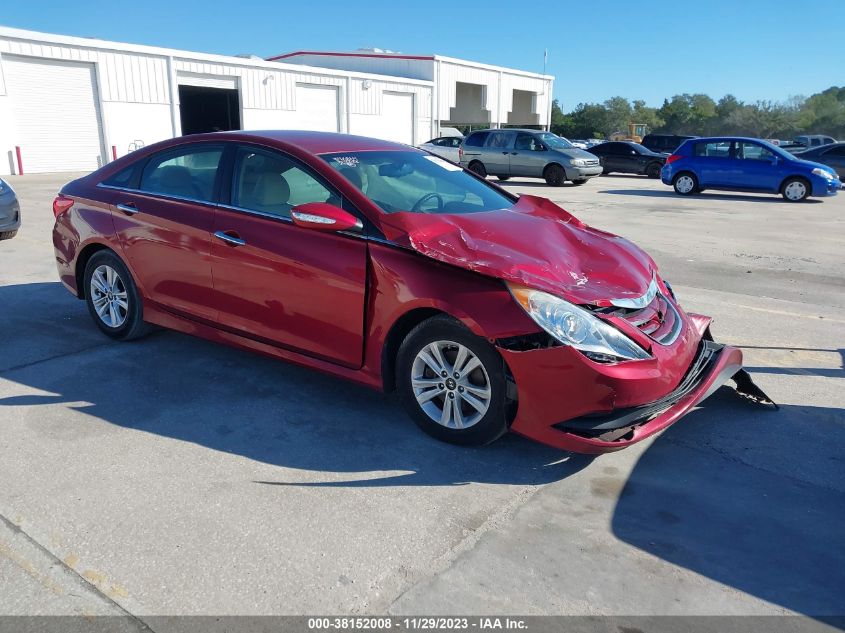 2014 HYUNDAI SONATA GLS - 5NPEB4AC8EH948320