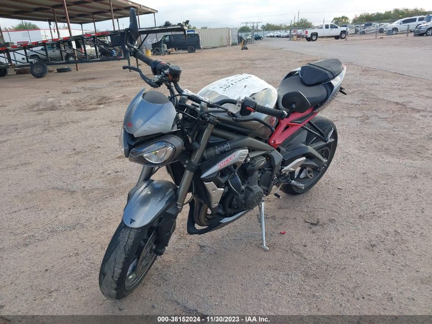 2022 TRIUMPH MOTORCYCLE STREET TRIPLE RS SMTA554SXNTBA2586
