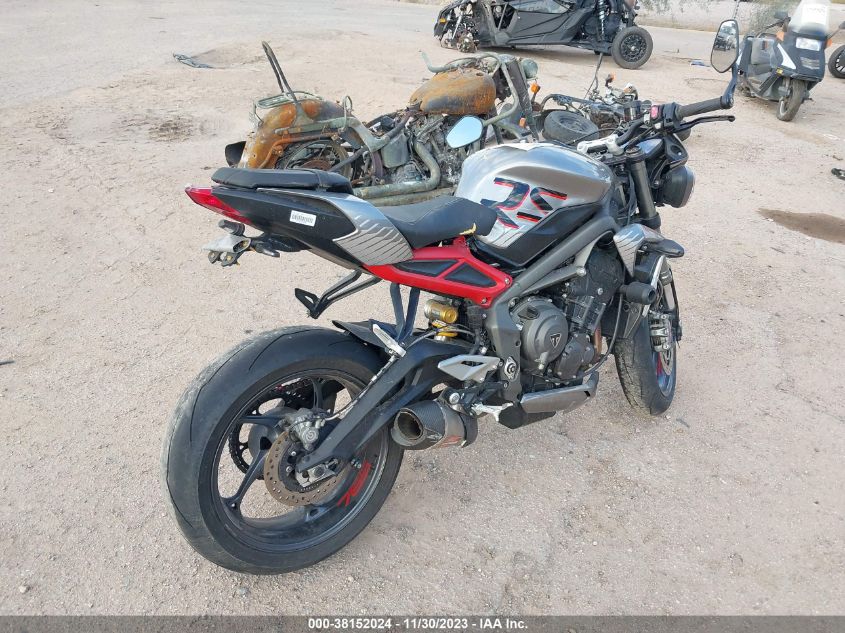 2022 TRIUMPH MOTORCYCLE STREET TRIPLE RS SMTA554SXNTBA2586