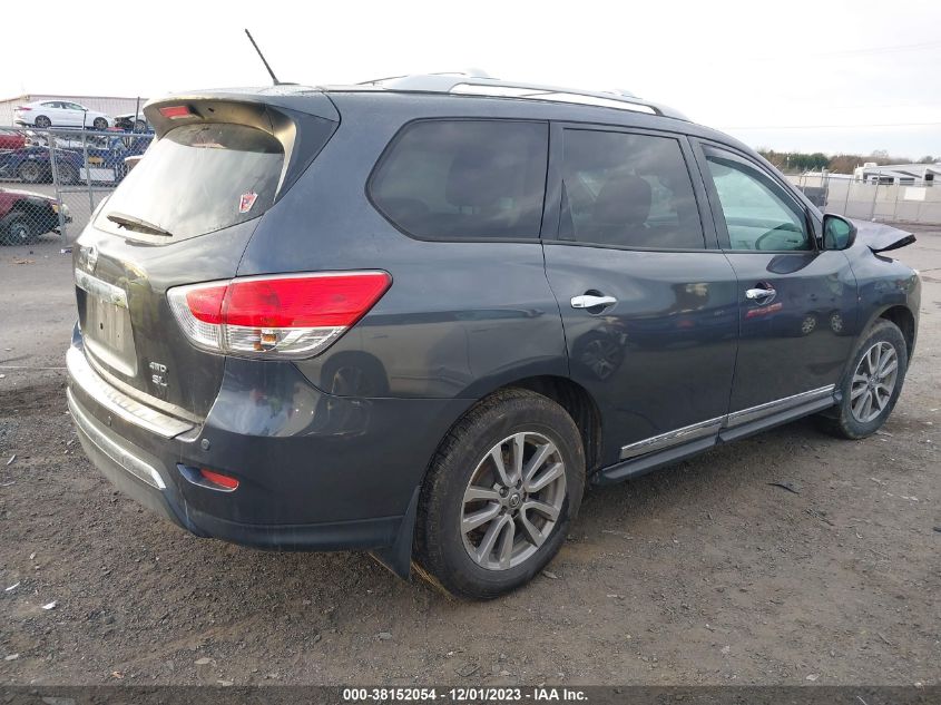 2014 NISSAN PATHFINDER SL - 5N1AR2MM3EC707405