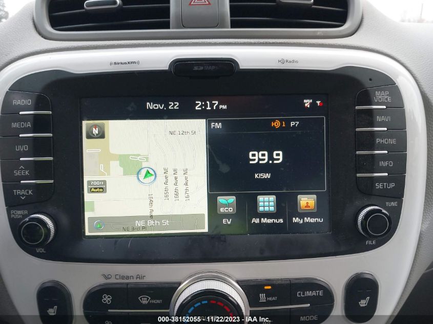 2016 KIA SOUL EV KNDJP3AE4G7011841