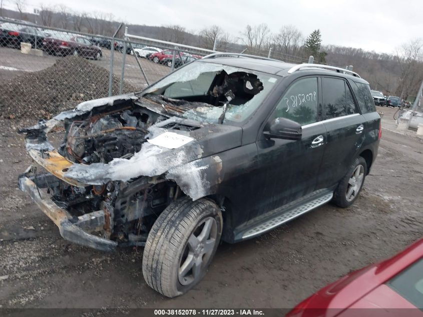 2015 MERCEDES-BENZ ML 400 4MATIC - 4JGDA5GBXFA532938