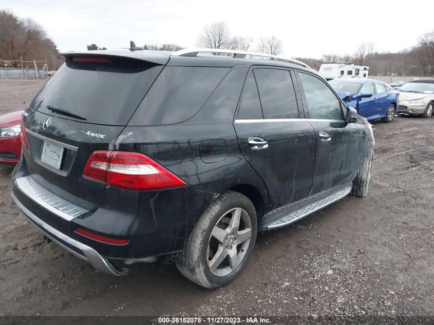 2015 MERCEDES-BENZ ML 400 4MATIC - 4JGDA5GBXFA532938