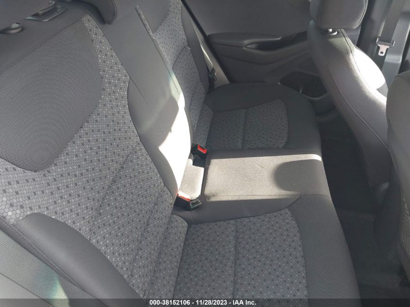 2018 HYUNDAI IONIQ HYBRID BLUE - KMHC65LC3JU064358