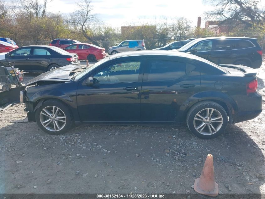 2013 DODGE AVENGER SE - 1C3CDZAG5DN751173