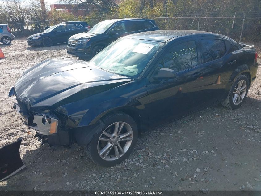 2013 DODGE AVENGER SE - 1C3CDZAG5DN751173