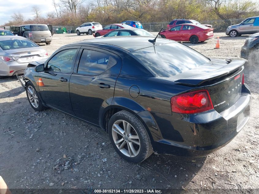 2013 DODGE AVENGER SE - 1C3CDZAG5DN751173