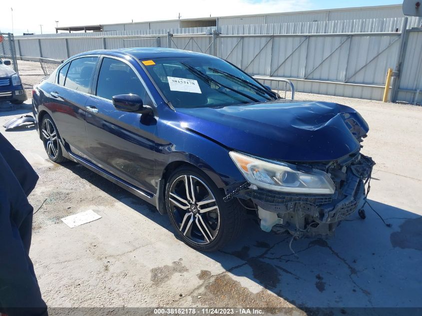 2016 HONDA ACCORD SPORT - 1HGCR2F58GA246933