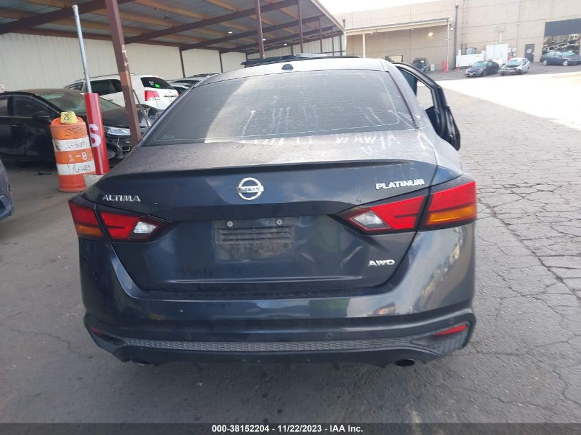 2019 NISSAN ALTIMA PLATINUM - 1N4BL4FW5KN304343