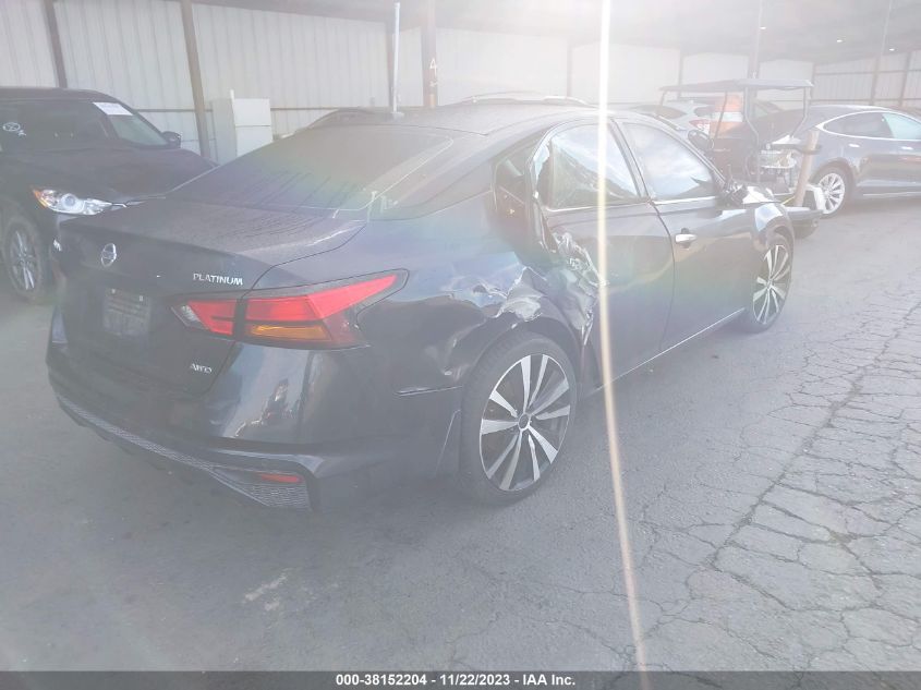 2019 NISSAN ALTIMA PLATINUM - 1N4BL4FW5KN304343
