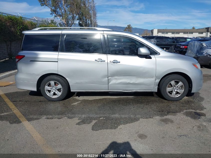 2016 NISSAN QUEST PLATINUM/S/SL/SV - JN8AE2KP5G9150711