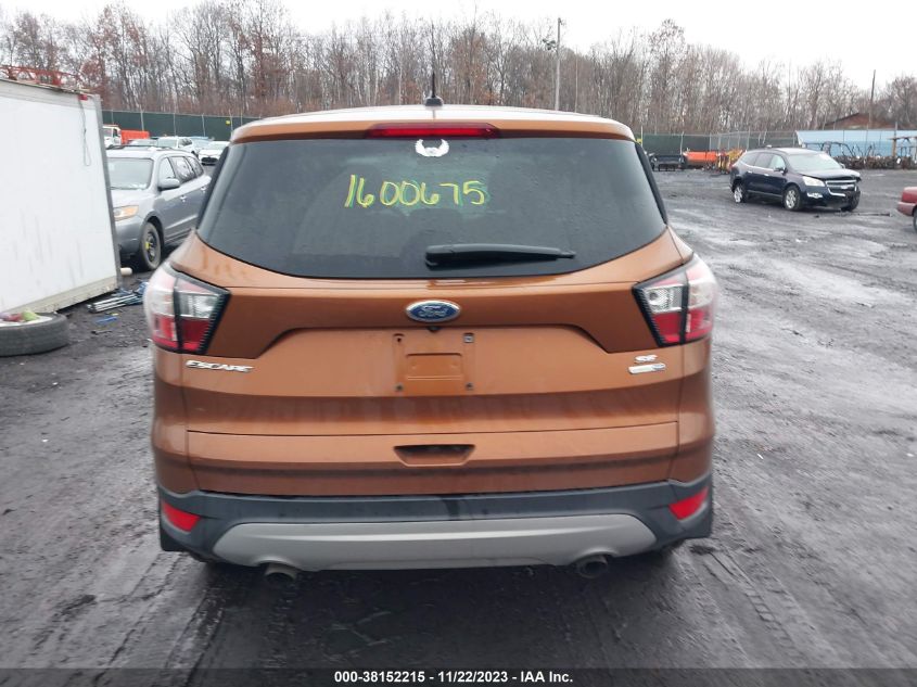 2017 FORD ESCAPE SE - 1FMCU9GD9HUD72032