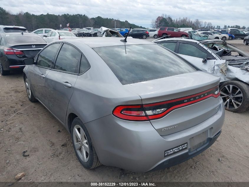 2016 DODGE DART SXT - 1C3CDFBB4GD550909