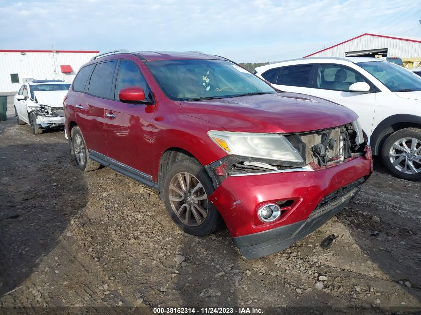 2013 NISSAN PATHFINDER S/SV/SL/PLATINUM - 5N1AR2MN3DC630428