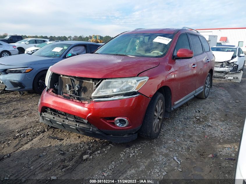 2013 NISSAN PATHFINDER S/SV/SL/PLATINUM - 5N1AR2MN3DC630428